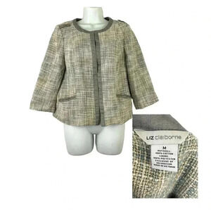 Liz Claiborne Blazer‎ MEDIUM Women's Jacket Lined